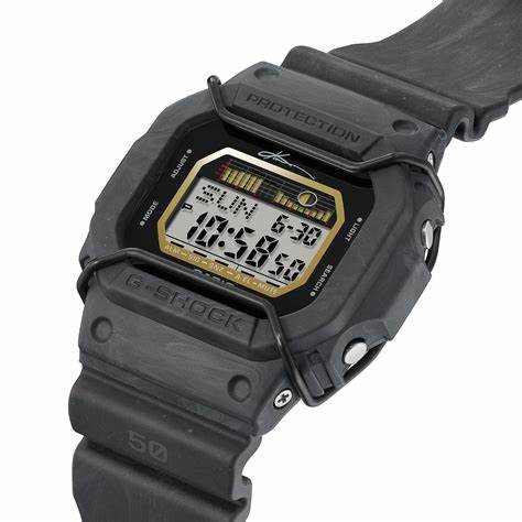 CASIO G - SHOCKCasio G - SHOCK GLX - 5600KB - 1ER Men's Watch – Black Digital, Tide & Moon DataWATCHESEcecile