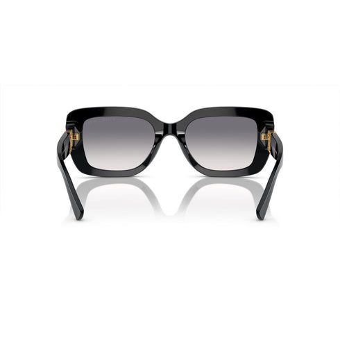 RALPH LAURENRalph Lauren The Nikki RL 8217U Women's Sunglasses – Black Frame with Purple Gradient LensesEYEWEAREcecile