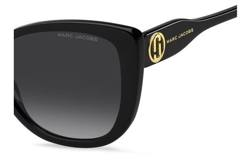 MARC JACOBSMarc Jacobs MARC 815/S 807/9O Women's Sunglasses - Black Frame, Dark Grey Shaded LensesEYEWEAREcecile