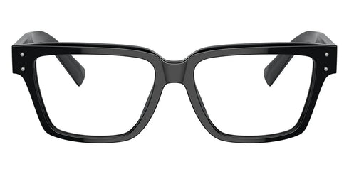 DOLCE & GABBANADolce & Gabbana DG3383 501 53 Men's Square Eyeglasses - Black Acetate FrameEYEWEAREcecile