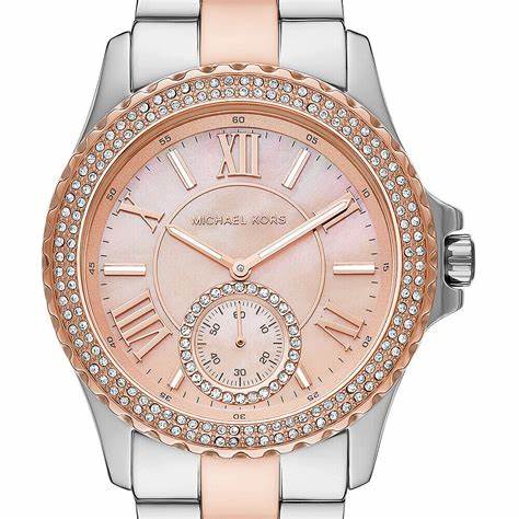 Michael Kors Everest MK7402 Reloj Mujer - Bicolor, Nácar Dia