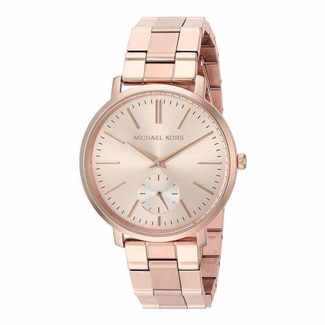 Michael Kors Jaryn MK3501 Reloj de Mujer - Oro rosa, diseño minimalista