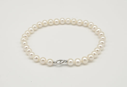 MILUNAMiluna 1MPE555_17NL583 Bracelet - 18K White Gold with White PearlsJEWELRYEcecile