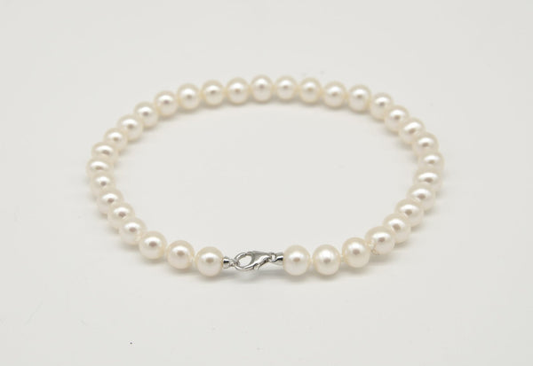 MILUNAMiluna 1MPE555_17NL583 Bracelet - 18K White Gold with White PearlsJEWELRYEcecile