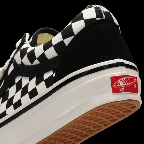 Vans Old Skool Checkerboard Nero Bianco Uomo