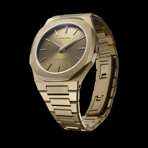 D1 MILANOD1 Milano UTBJ36 Ultra Thin Watch – 40mm Dusky Green Stainless SteelWATCHESEcecile