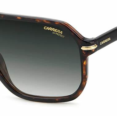 CARRERACarrera 302/S 086‑9K Havana Rectangle Sunglasses 59 mm – Green GradientEYEWEAREcecile