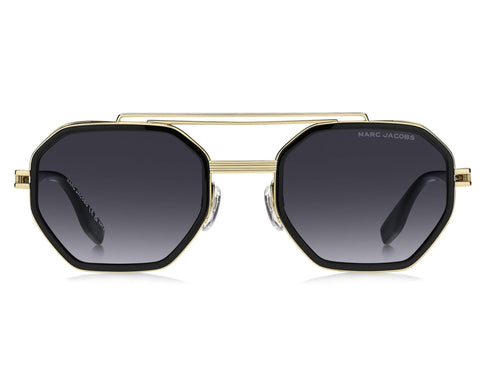 MARC JACOBSMarc Jacobs MARC 782/S RHL/9O 54 Men's Sunglasses – Gold/Black Frame, Dark Grey Gradient LensesEYEWEAREcecile