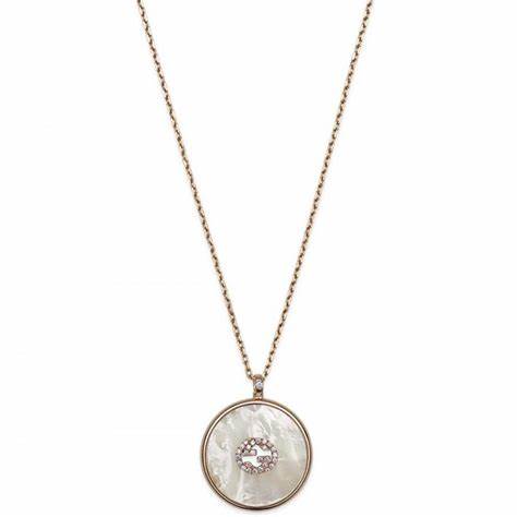 Gucci - Collier en or rose 18 ct nacre avec diamants - YBB786777001