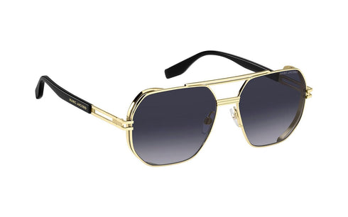 MARC JACOBSMarc Jacobs MARC 784/S RHL - 9O 60 Men's Sunglasses - Gold Black Frame, Dark Grey LensesEYEWEAREcecile