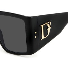 Dsquared2 D2 0096/S Sunglasses – Oversized Square Frame, Multiple Colors