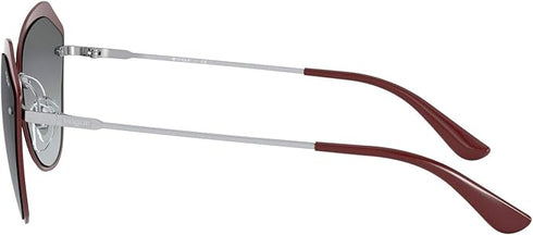 Vogue VO4159S Occhiali da sole a occhi di gatto da donna - Montatura in metallo da 55 mm, lenti sfumate, diverse opzioni di colore