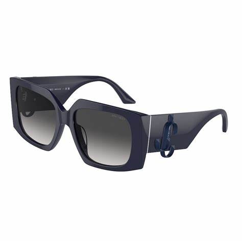 Jimmy Choo JC 5006U Women's Sunglasses - 55mm, Black Frame with Grey Gradient Lenses