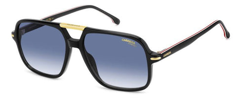 CARRERACarrera 350/S 2M2/08 Men's Sunglasses - Black & Gold Frame, Dark Blue Gradient LensesEYEWEAREcecile