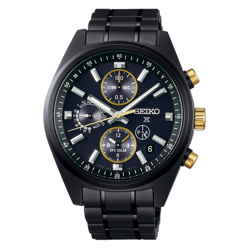 Seiko Prospex Speedtimer SSH169J1 Edición Limitada GPS Solar Cronógrafo - 42mm Acero Inoxidable Negro