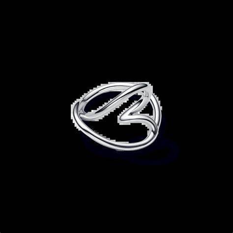 PANDORAPandora Organically Shaped Heart Ring in Sterling Silver, Size 52 (193288C00 - 52)BIJOUXEcecile
