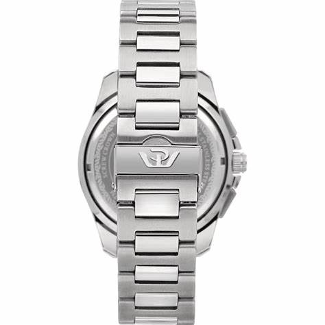 Philip Watch Montre chronographe homme Amalfi R8273618003 - acier inoxydable, cadran noir