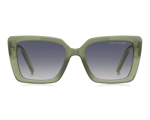 MARC JACOBSMarc Jacobs MARC 733/S 1ED/GB Women's Sunglasses - Frosted Green Frame, Grey Azure LensesEYEWEAREcecile