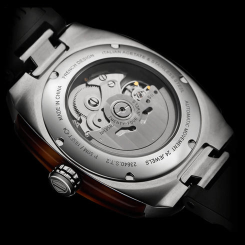 BRISTONBriston Streamliner Urban 23640.S.T.30.RT Men's Automatic Watch - Grey Taupe Dial, Rubber StrapWATCHESEcecile
