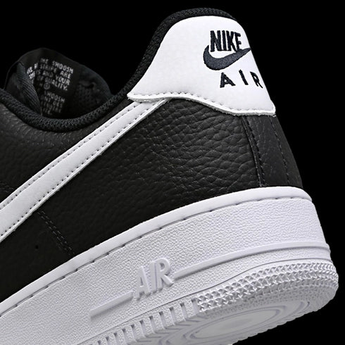 Nike Air Force 1 07 Noir Blanc Hommes