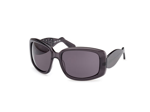 GCDSGCDS GD0030 6305A Oversized Sunglasses - Grey Frame, Smoke LensesEYEWEAREcecile