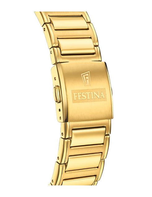 FESTINAFestina F20638/1 Men's Chronograph Watch – Gold Plated Stainless Steel, 38mmWATCHESEcecile