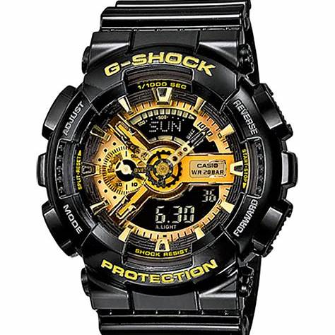 CASIO G - SHOCKCasio G - Shock GA - 110GB - 1AER Men's Analog - Digital Watch - Black and GoldWATCHESEcecile