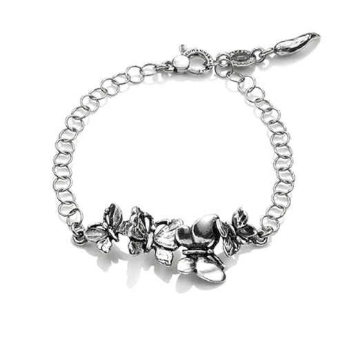 GIOVANNI RASPINIGiovanni Raspini 09547 Swing Butterflies Bracelet - Sterling Silver, 19.5cmBIJOUXEcecile