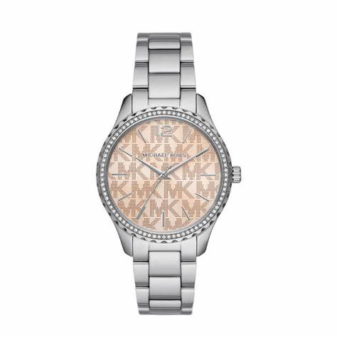 Orologio da donna Michael Kors Layton MK7298 - Argento, quadrante con logo