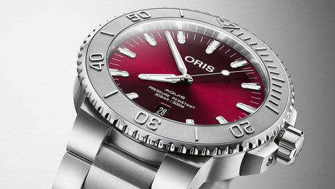 Oris Aquis Date Calibro 400 43,5 mm - Quadrante blu, bracciale in acciaio, riserva di carica di 5 giorni
