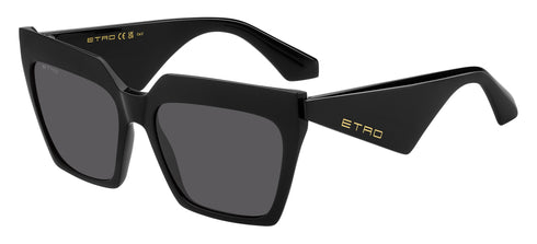 ETROETRO 0001/S Women's Sunglasses - Black Frame, Grey LensesEYEWEAREcecile