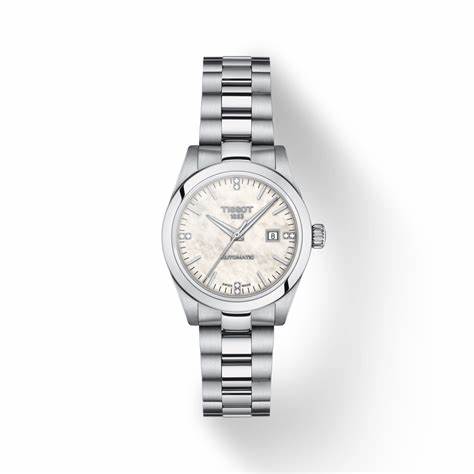 Tissot T-My Lady Automatic T1320071111600 Women's Watch - Stainless Steel, Mother-of-Pearl Dial