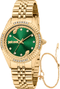 JUST CAVALLIJust Cavalli JC1L361M0065 Vittoria Glam Women's Watch – Gold - Tone Stainless Steel, Green Dial, 32mmEcecile