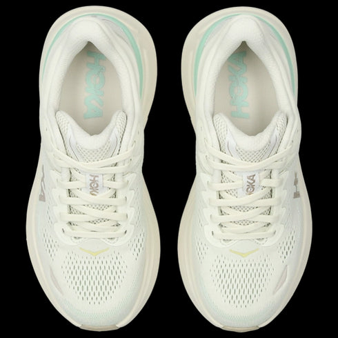 Hoka Bondi 9 White Salt Homme