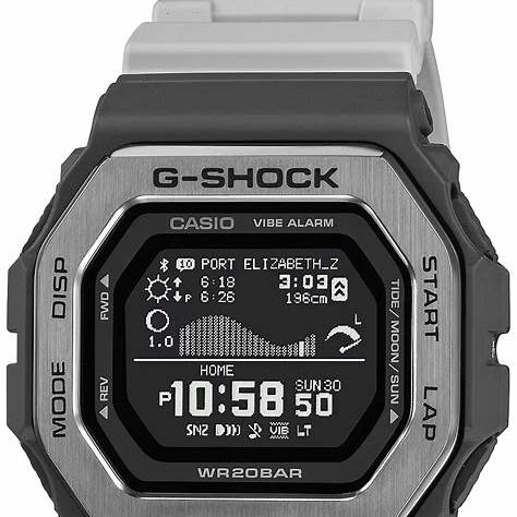 CASIO G - SHOCKCasio G - Shock GBX - 100TT - 8ER Men's Digital Watch - Grey Resin BandWATCHESEcecile