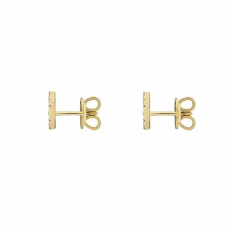 Gucci - Boucles d'oreilles en or jaune 18 ct avec diamants - YBD729408002