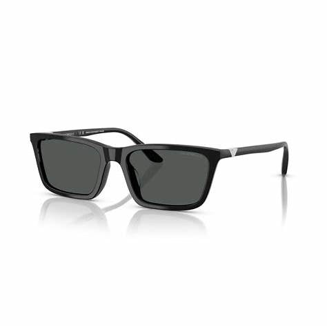 EMPORIO ARMANIEmporio Armani EA4239U 501787 Women's Sunglasses - Shiny Black Frame, Dark Gray LensesEYEWEAREcecile