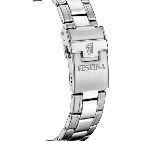 Festina F20694/6 Men’s Chronograph – 44 mm, Stainless Steel, 10 ATM