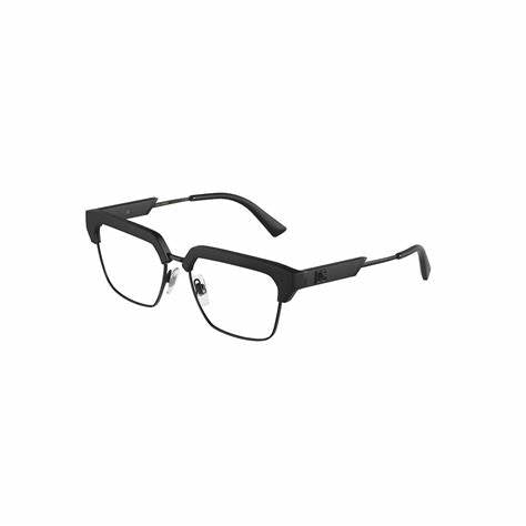 Dolce & Gabbana DG5103 2525 55 Lunettes carrées pour homme - monture noire mate