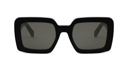 CELINECeline CL40304U Triomphe Square Sunglasses – 56 mm Oversized Acetate FrameEYEWEAREcecile