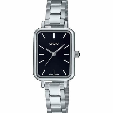 CASIO & VINTAGECasio LTP - V009D - 1EUDF Women's Stainless Steel Watch – Black DialWATCHESEcecile