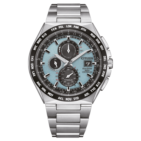 CITIZENCitizen AT8238 - 84M Eco - Drive Titanium Radio - Controlled Watch 43.5mmWATCHESEcecile