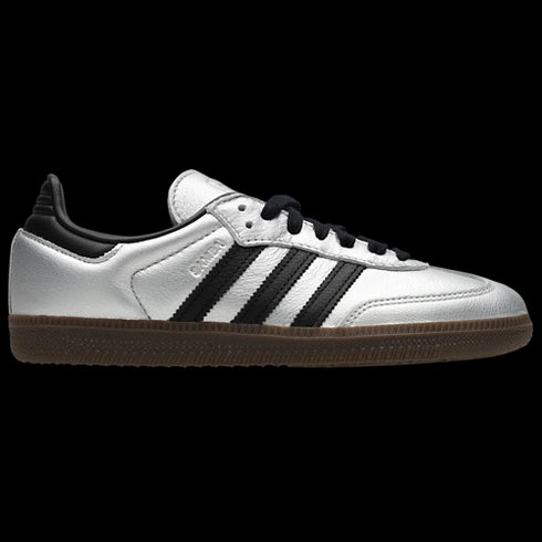 Samba OG Argent Métallique/Noir Femmes