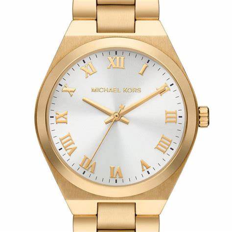 Michael Kors Lennox MK7391 Reloj de Señora - Dorado, Esfera con números romanos