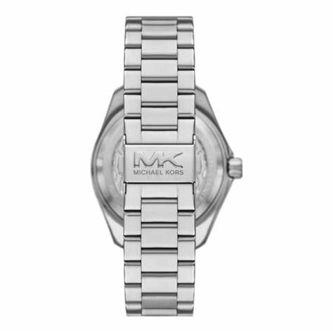 Michael Kors MK9161 Maritime Herrenuhr aus silberfarbenem Edelstahl