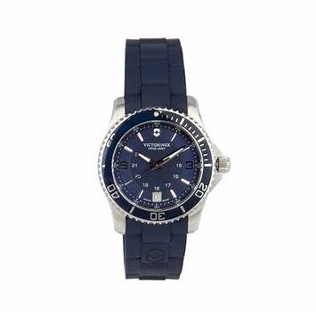 VICTORINOXVictorinox Maverick Small Women's Watch - Blue Dial, Rubber Strap (Model V241610)WATCHESEcecile