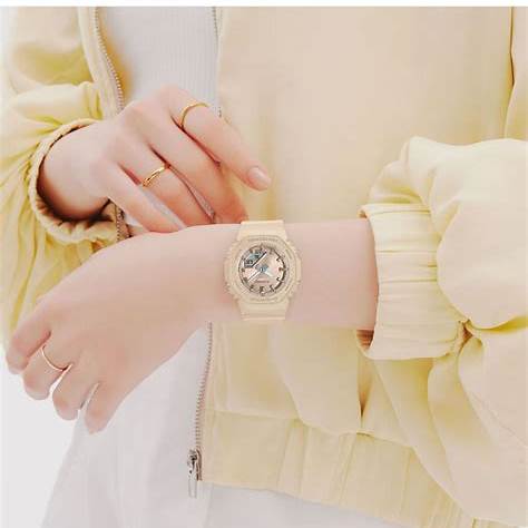 Casio G-SHOCK GMA-P2100ST-9AER Damenuhr - Beige Analog-Digital, biobasiertes Harz