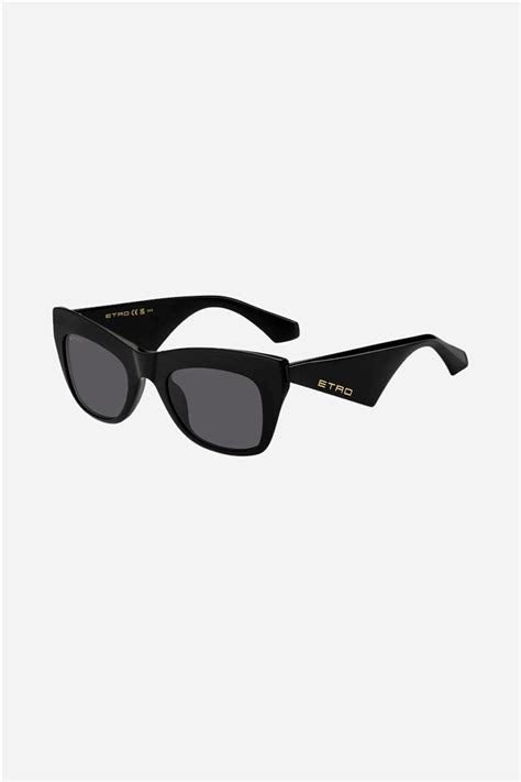 ETROETRO 0096/G/S Unisex Sunglasses - Black Frame, Grey LensesEYEWEAREcecile