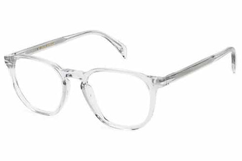 DAVID BECKHAMDavid Beckham DB 1106 KB7 50 Eyeglasses – Transparent Grey Acetate FramesEYEWEAREcecile