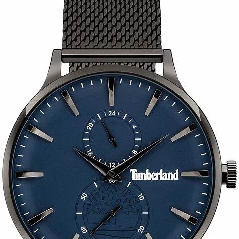 TIMBERLANDTimberland Eastmore Men's Watch TDWJK2001102 – Black Stainless Steel Case, Blue Dial, Black Mesh BraceletWATCHESEcecile